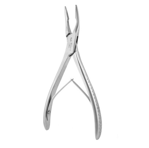 Bane Bone Rongeur, 5.0 Mm Wide Jaws, Curved, 7 1/8" (18.1 Cm)